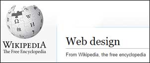 Wikipedia - Web Design